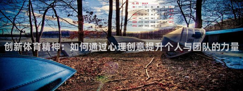 三亿体育网页版：创新体育精神：如何通过心理创意提升个人与团队的力量